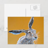 Haar hersenen. briefkaart (Voorkant / Achterkant)