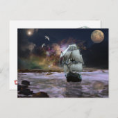 Haar hoofdster... briefkaart (Voorkant / Achterkant)