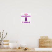 Haar hoogheid is vandaag een Poster (Keuken)
