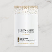 Haar, huid en nagels visitekaartje (Achterkant)