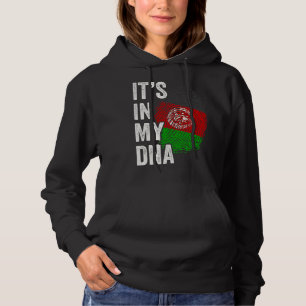 HAAR IN MIJN DNA-Afghanistan Vlag Afghaanse Roots  Hoodie