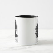 Haar is langer dan aandachtsspanne mok (Midden)