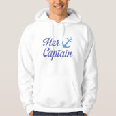 Haar kapitein hoodie (Voorkant)