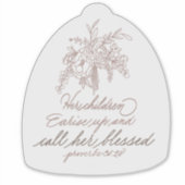 Haar kinderen komen op en noemen haar ontvoerd sticker (Voorkant)