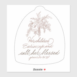 Haar kinderen komen op en noemen haar ontvoerd sticker