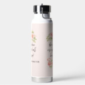 Haar kinderen komen overeind en prijzen haar geluk waterfles (Links)