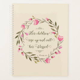 Haar kinderen noemen haar gezegend (Spreuken 31:28 Planner