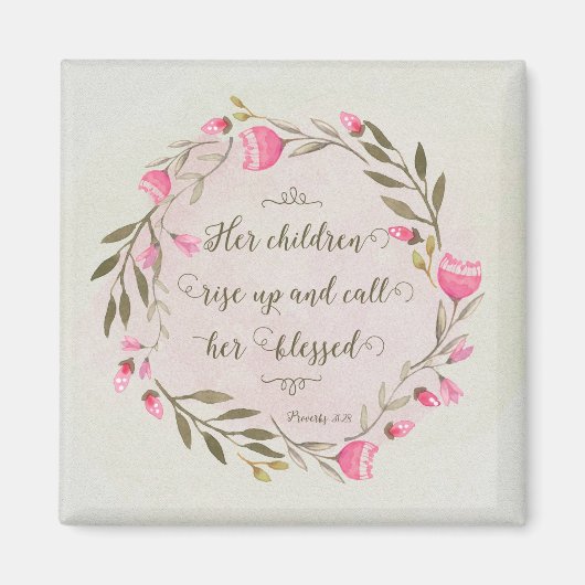 Haar kinderen staan op en noemen haar ontdaan magneet (Voorkant)