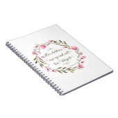 Haar kinderen staan op en noemen haar ontdaan notitieboek (Rechterzijde)