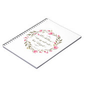 Haar kinderen staan op en noemen haar ontdaan notitieboek (Linkerzijde)