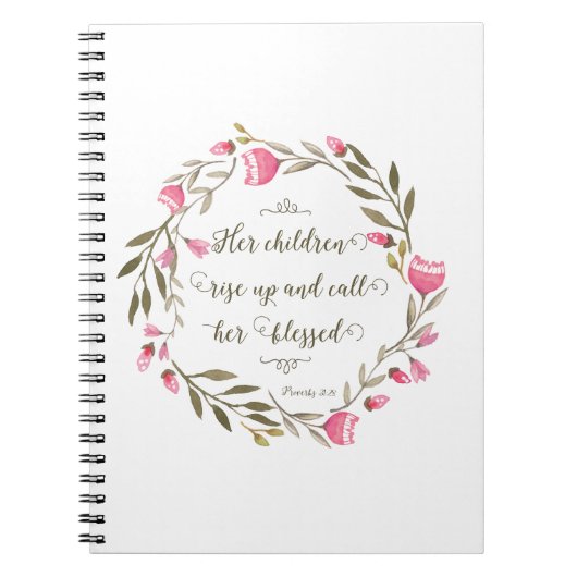 Haar kinderen staan op en noemen haar ontdaan notitieboek (Voorkant)