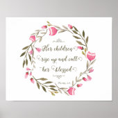 Haar kinderen staan op en noemen haar ontdaan poster (Voorkant)