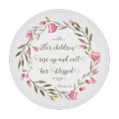 Haar kinderen staan op en noemen haar ontdaan snijplank (Voorkant)