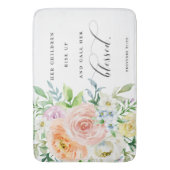 Haar kinderen staan op en noemen haar zegelbewaard badmat (Voorkant Verticaal)