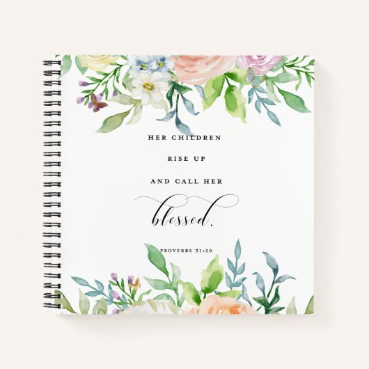 Haar kinderen stijgen en noemen haar naakte laptop notitieboek (Voorkant)