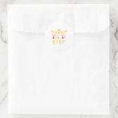 Haar King Sticker (Tas)