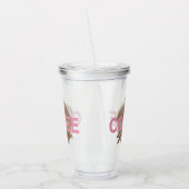 Haar koffieruimte acryl drinkbeker (Links)