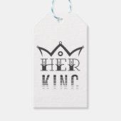 Haar Koning Cadeaulabel (Voorkant)