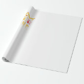 Haar koning cadeaupapier (Uitgerold)