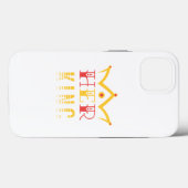 Haar koning Case-Mate iPhone case (Achterkant (horizontaal))