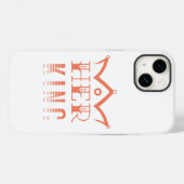 Haar koning Case-Mate iPhone case (Achterkant (horizontaal))