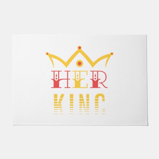 Haar koning deurmat (Voorkant)