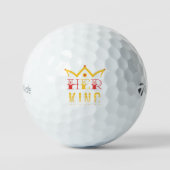 Haar koning golfballen (Voorkant)