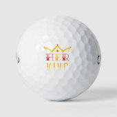 Haar Koning Golfballen (Voorkant)