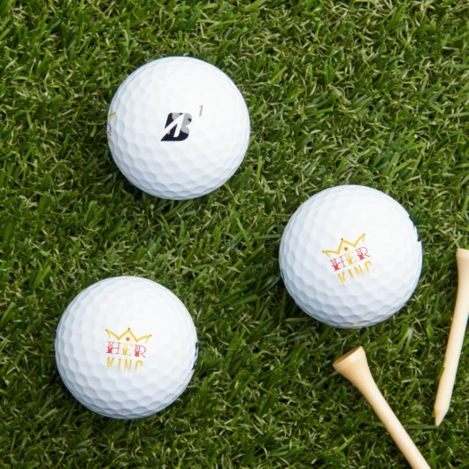 Haar koning golfballen (Insitu Gras)
