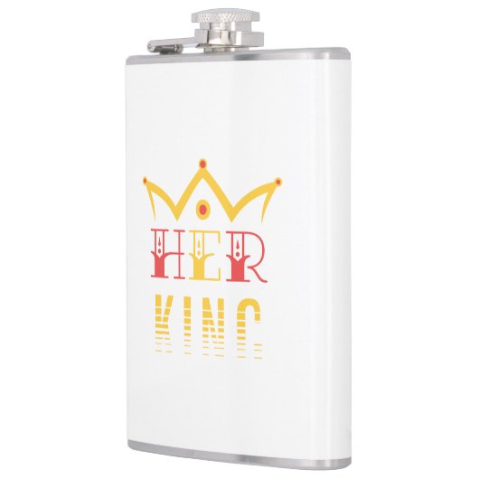 Haar koning heupfles (Links)