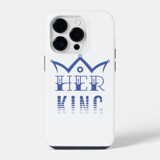 Haar Koning iPhone Hoesje (Achterkant)
