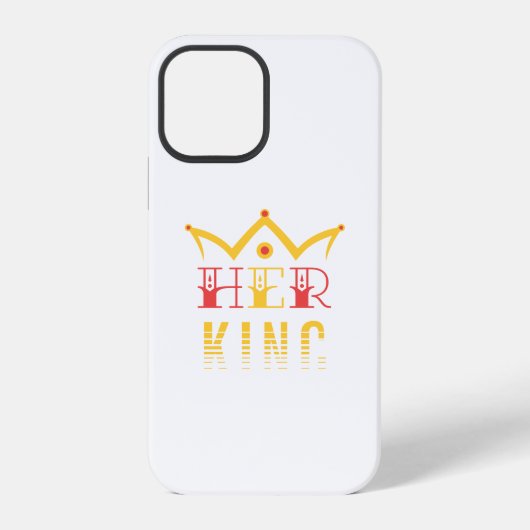 Haar Koning iPhone Hoesje (Achterkant)