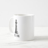 Haar koning koffiemok (Voorkant links)