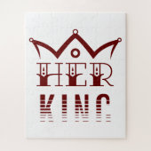 Haar koning legpuzzel (Verticaal)