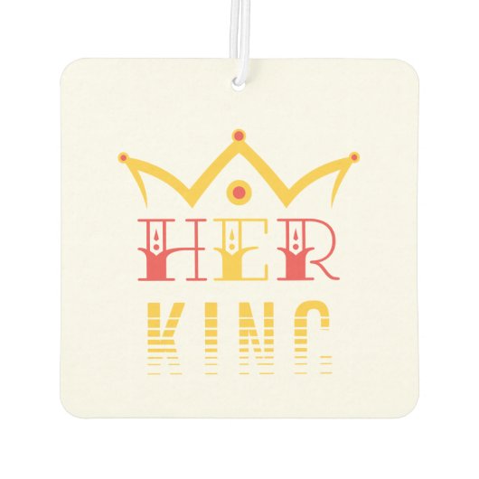 Haar koning luchtverfrisser (Achterkant)