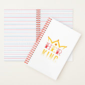 Haar koning notitieboek (Binnen)