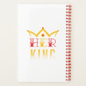 Haar koning notitieboek (Achterkant)