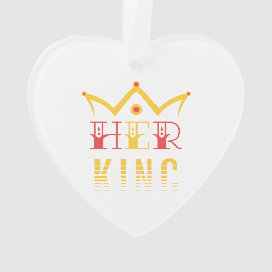 Haar koning ornament (achterkant)