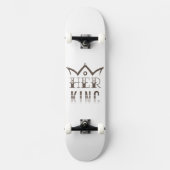 Haar koning persoonlijk skateboard (Voorkant)