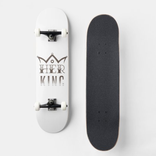 Haar koning persoonlijk skateboard (Voorkant)