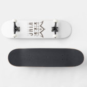 Haar koning persoonlijk skateboard (Horizontaal)