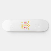 Haar koning persoonlijk skateboard (Horizontaal)