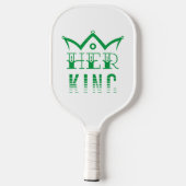 Haar koning pickleball paddle (Achterkant)