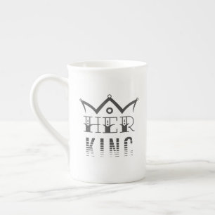 Haar koning porselein kop