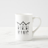 Haar koning porselein kop (Rechts)