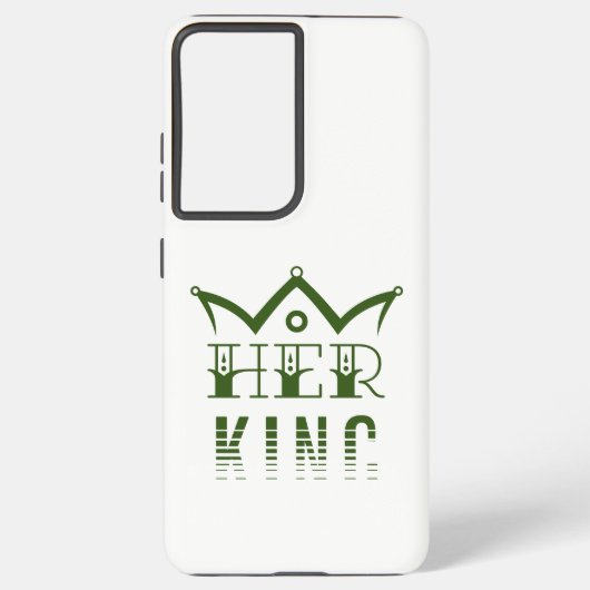 Haar koning samsung galaxy hoesje (Achterkant)