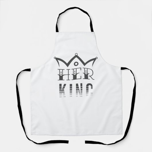 Haar koning schort (Voorkant)