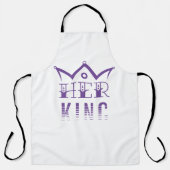 Haar koning schort (Voorkant)