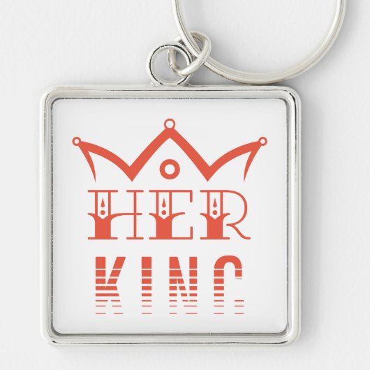 Haar Koning Sleutelhanger (Voorkant)