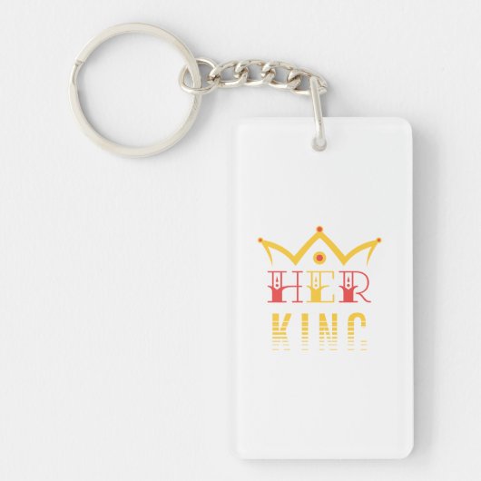 Haar koning sleutelhanger (Voorkant)